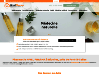 Pharmacie NIVEL PHARMA à Nivelles, près de Pont-à-Celles