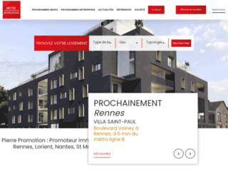 Pierre promotion : promoteur immobilier en Bretagne