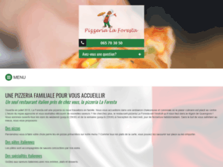 Détails : Pizzeria La Foresta, restaurant italien à Quaregnon