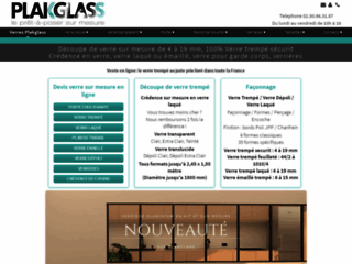 Détails : PlakGlass, vente de verres sur mesure