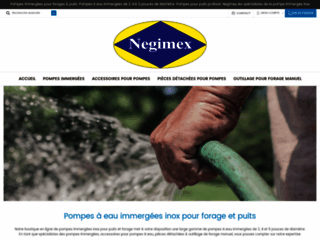 Détails : Negimex, pompes immergées pour puits