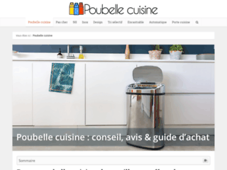 www.poubellecuisine.fr, guide d’achat des meilleures poubelles de cuisine