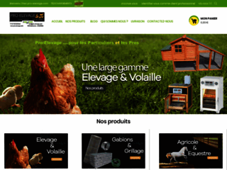Détails : Pro Elevage, matériaux avicole pour l'élevage