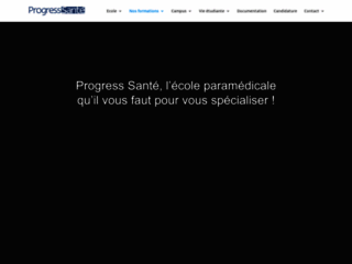 Progress Santé : Formations du paramédical