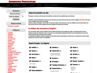 Proxyplus.fr l'annuaire du référencement automatique
