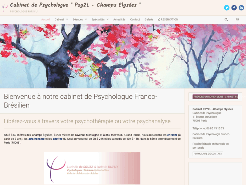 Psychologue Paris 8 - RDV Psychothérapie | Cabinet Psy2L