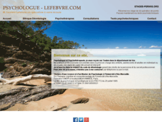 Détails : Laurent Lefebvre, psychologue à Toulon