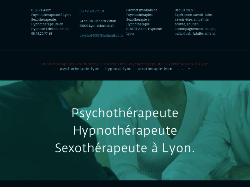 Akim Gibert, hypnothérapeute Lyon