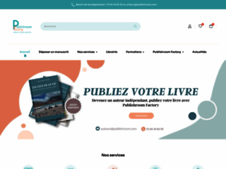Détails : Publishroom, plateforme d'auto-édition destinés aux auteurs indépendants