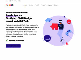 Détails : Puzzle Agency, agence web à Paris