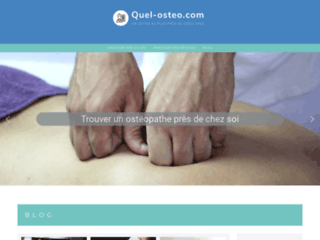 blog et annuaire sur les ostéopathes