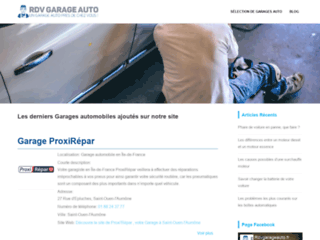 Blog et annuaire de garage automobile
