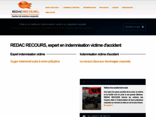 Détails : Redac Recours, indemnisation de victimes d'accident corporel