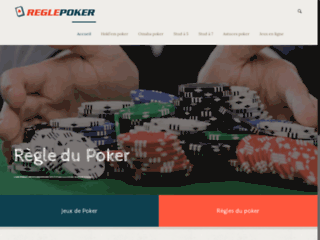 Infos règles du poker