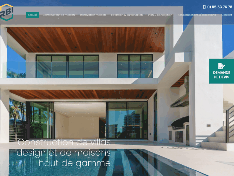 RBI Rénovation, entreprise de rénovation de villas de luxe dans le sud de la France