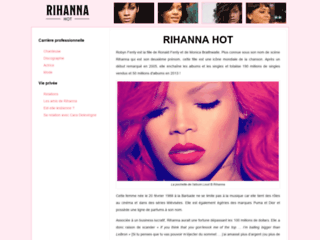 Actualités et biographie de Rihanna
