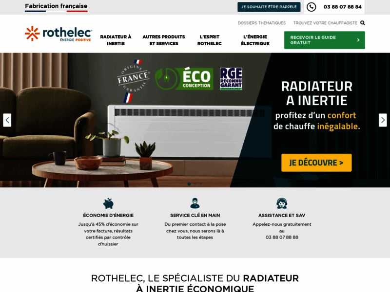 Rothelec, solutions de chauffage