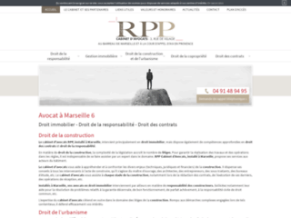 RPP Avocats, cabinets d'avocats spécialisé en droit immobilier à Marseille