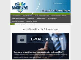 Sekurigi, votre plateforme de sécurité informatique