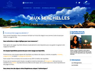 seychelles-attitude.com - pour organiser un séjour aux Seychelles
