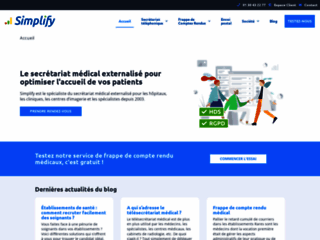 Simplify – logiciel de prise de rdv médical