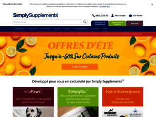 Détails : Simply Supplements France le meilleur du complément alimentaire