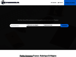Site-d-annonces.fr : déposer une petite annonce gratuite