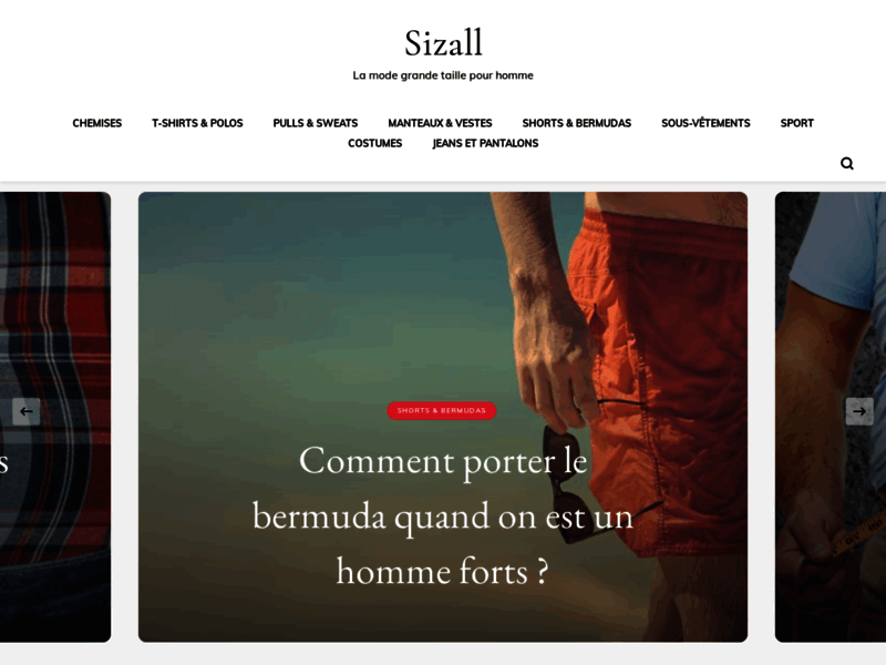 Sizall, vêtements grandes tailles
