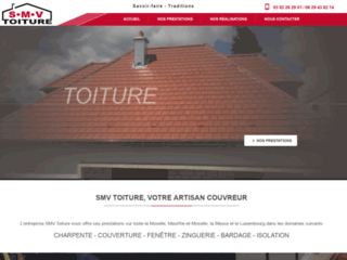 Tous vos travaux de toiture, zingerie, charpenterie, isolation en Moselle : SMV Toiture