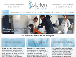 Détails : Solution dentaire, voyage dentaire en Hongrie