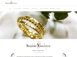 Sophie Mouleyre, créatrice de bijoux en métaux précieux