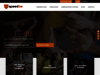 Speed.be : comparateur d'offres télécoms en Belgique