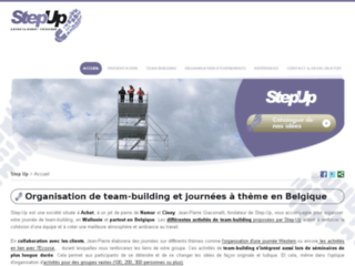 Step-Up, organisateur d'événements corporatifs en Wallonie