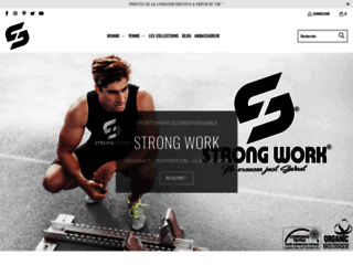 Détails : Strong Work, des vêtements uniques dédiés aux sportifs