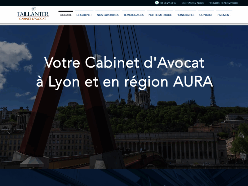 Cabinet d'Avocat Taillanter, expert des erreurs médicales à Lyon