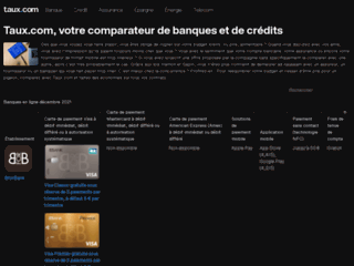 Taux.com comparateur de crédit en ligne 