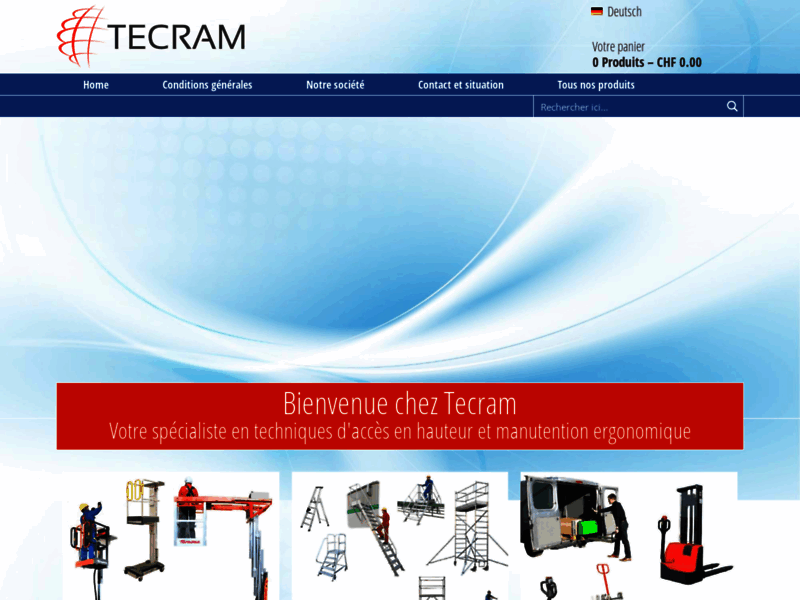 Tecram, importateur suisse pour HanseLifter