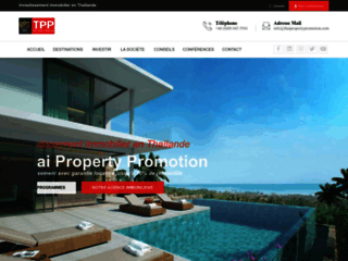 Thai Property Promotion, investir dans l'immobilier en Thaïlande