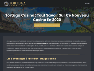 Tortuga Casino, votre meilleur site de jeu d'argent