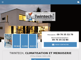 Détails : Twintech, entreprise de menuiserie et climatisation