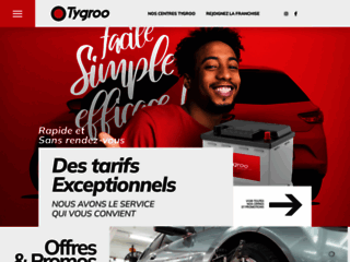 Détails : Tygroo, vente et montage de pneus neufs et d'occasions