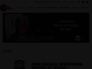 Univers rumba congolaise : l'encyclopédie de la rumba congolaise avec des interviews, des reportages...
