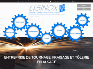 Tôlerie en Alsace : Usinox Industrie à votre service