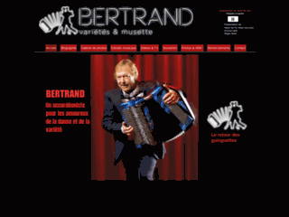 Bertrand - Animation et accordéon en Suisse romande
