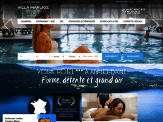 Détails : Villa Marlioz, cures thermales à Aix les Bains
