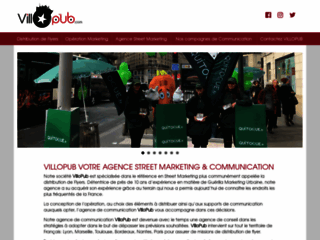 Détails : Villopub, affichage mobile et street marketing