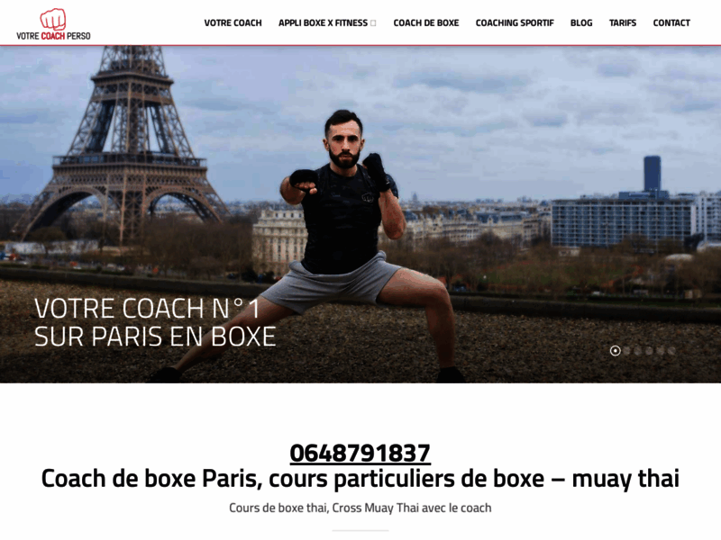 Votre Coach Perso, coach de boxe à Paris