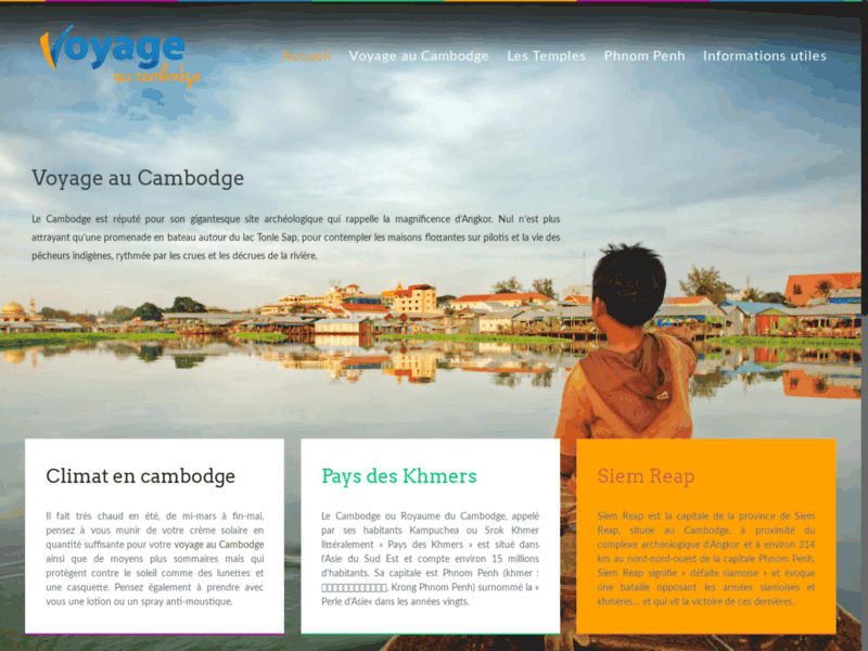Voyage au Cambodge, guide touristique