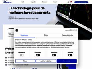 Détails : Waldata, logiciels boursiers et outils de trading