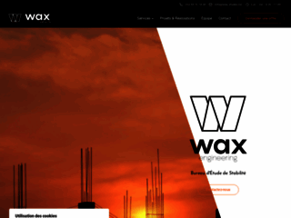 WAX Engineering pour la durabilité de vos bâtiments